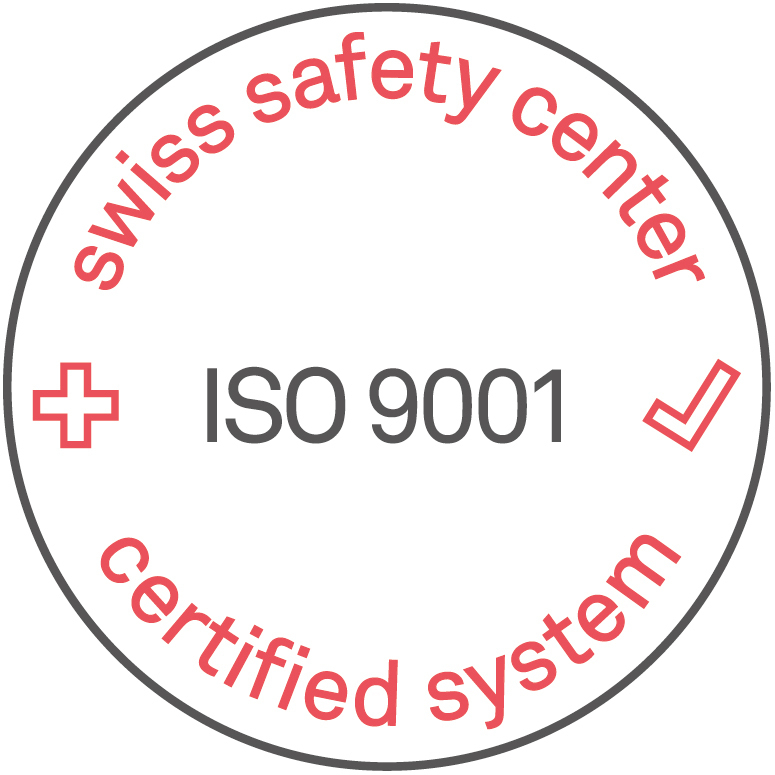 Swiss Safety Center ISO 9001